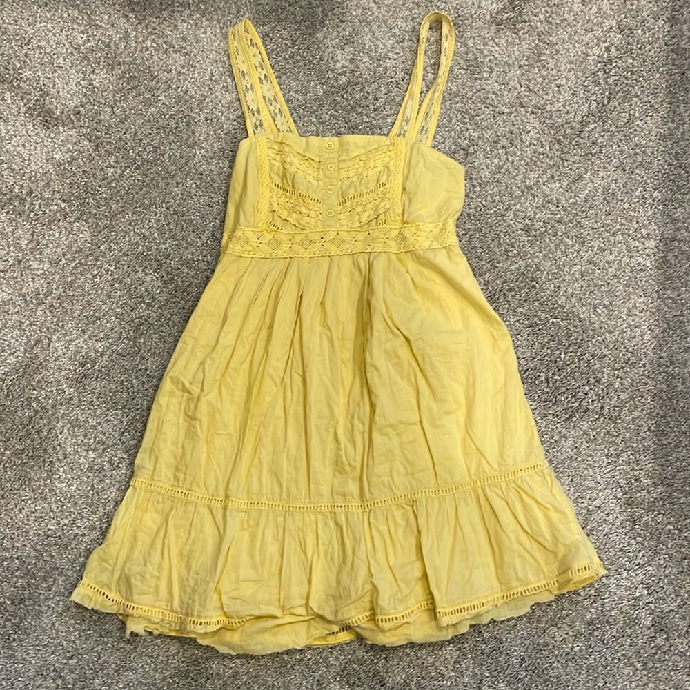 love shack vibe yellow dress
